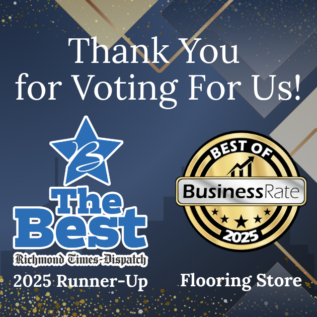 "Thank you for voting for us" The Best Richmond Times Dispatch 2025 Runner Up Award 