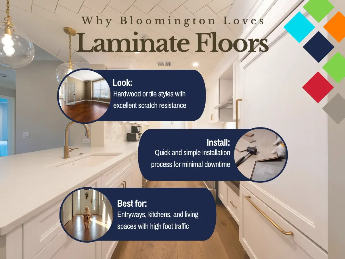 Why Bloomington Loves Laminate Floors