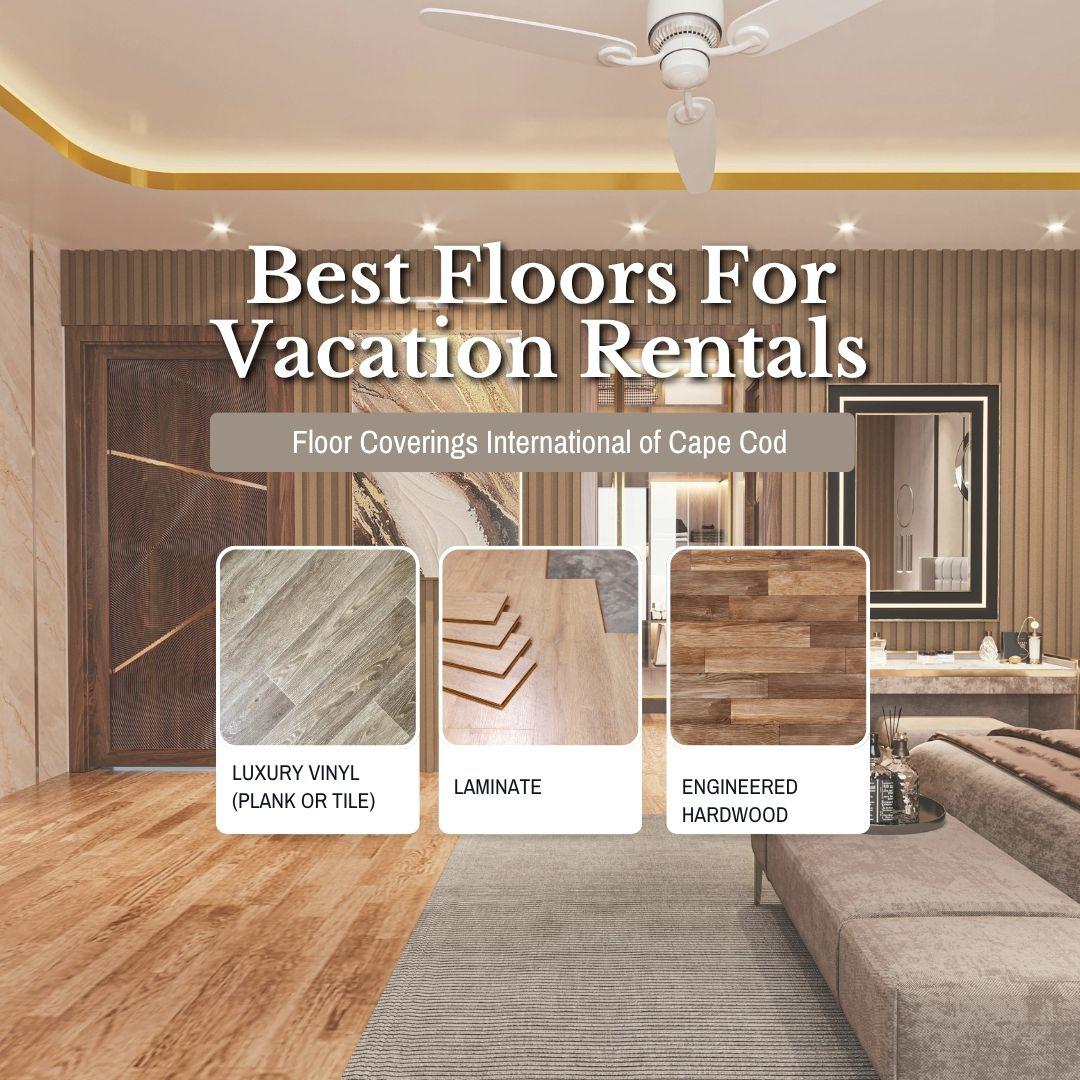 Graphic comparing flooring options for rentals.