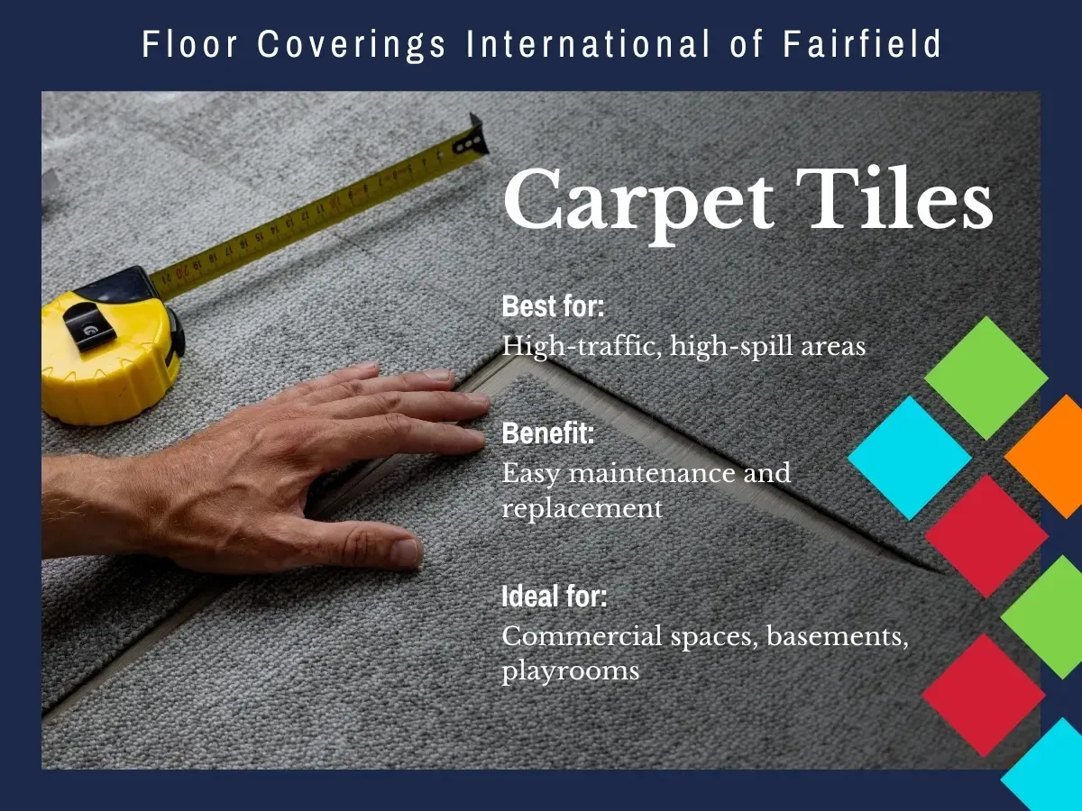 Cozy Carpet Tiles in Fairfield, CT 