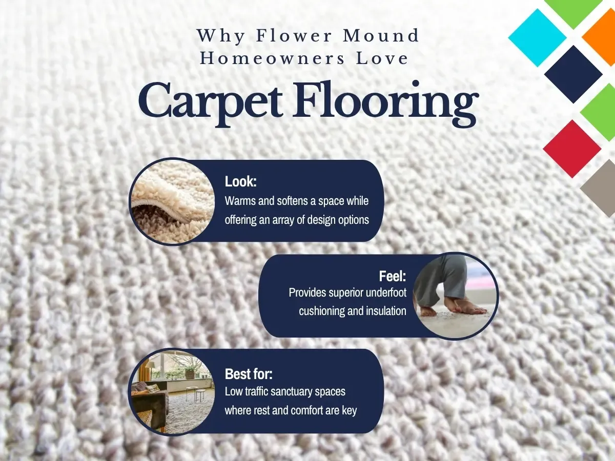 Why Flower Mound Homeowners Love Carpet Flooring