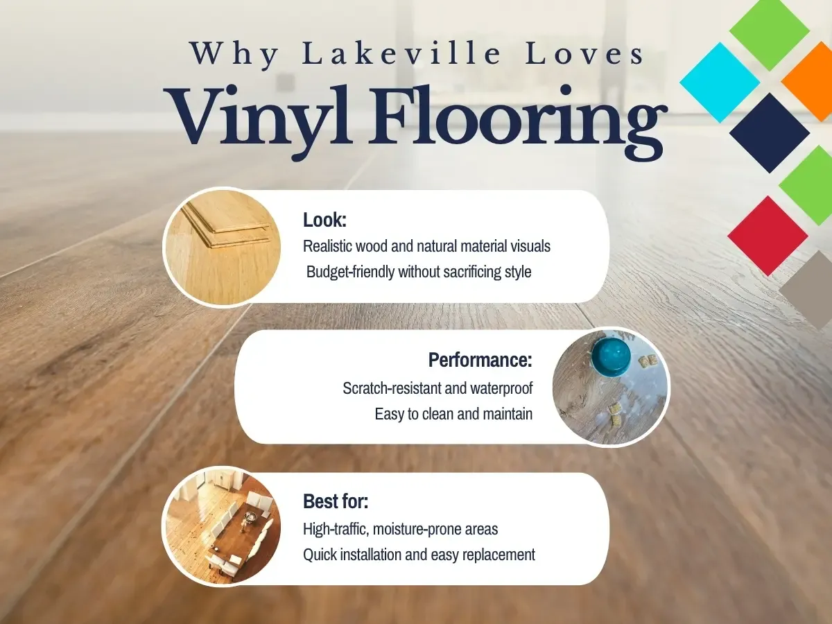Why Lakeville Loves Vinyl Flooring