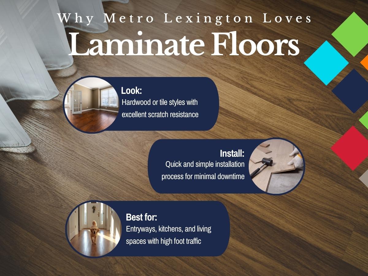Why Metro Lexington Loves Laminate Floors