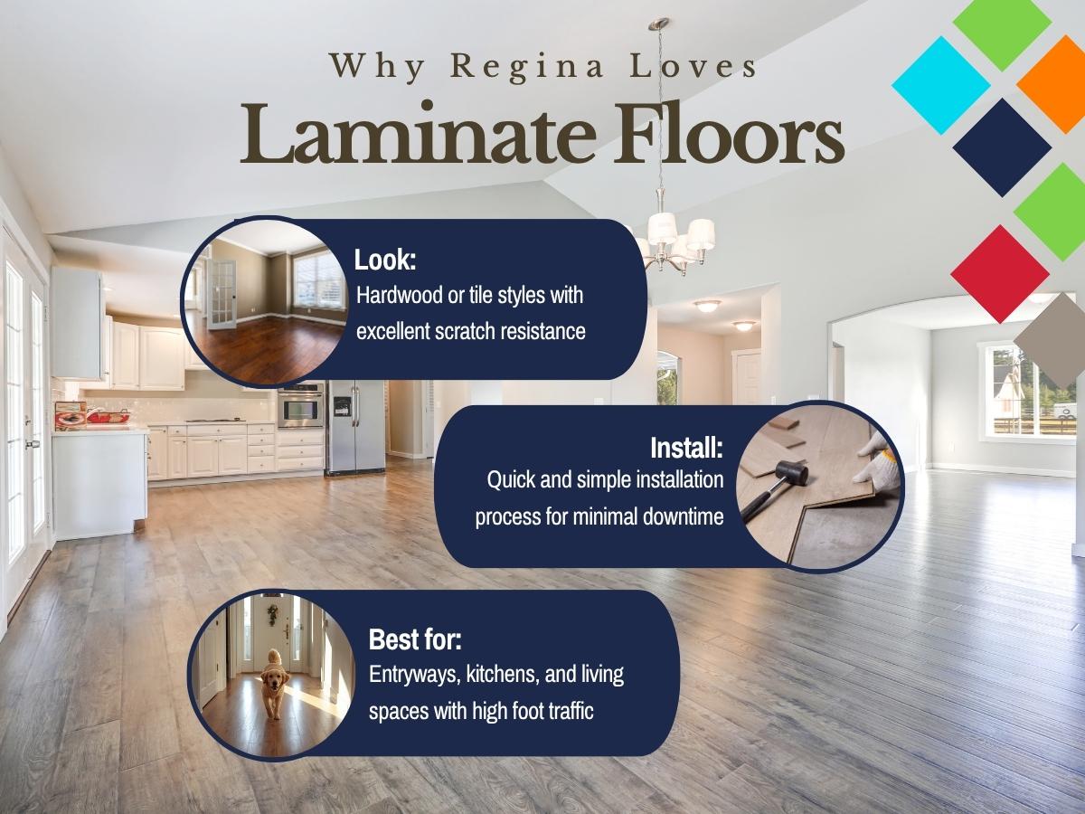 Why Regina loves laminate floors