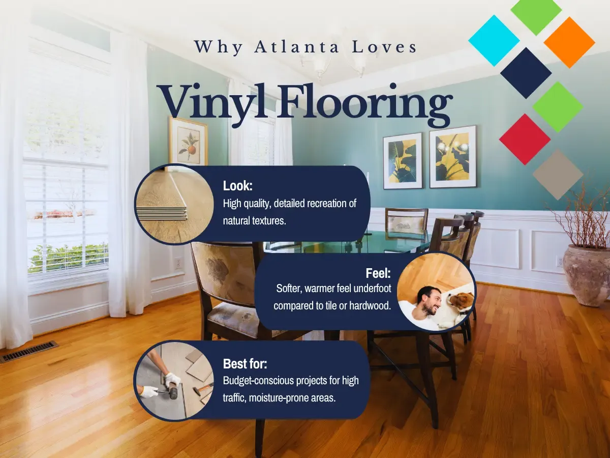 Why Atlanta Loves Vinyl Flooring
