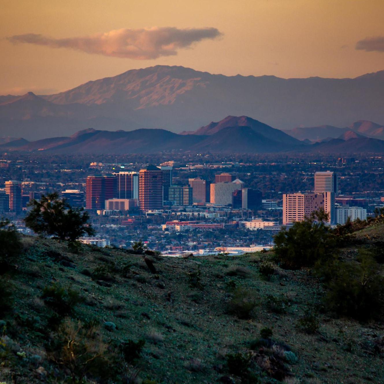 Phoenix skyline