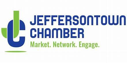 Jeffersontown Chamber logo "Market. Network. Engage."